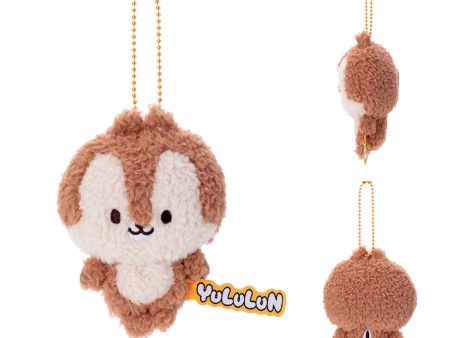 Japan Exclusive - Chip YULULUN Fluffy!  Plush Keychain (Release Date: Aug 25, 2024) For Cheap