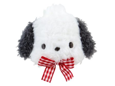 Japan Sanrio - Pochacco Fluffy Face-Shaped Hair Clip Fashion