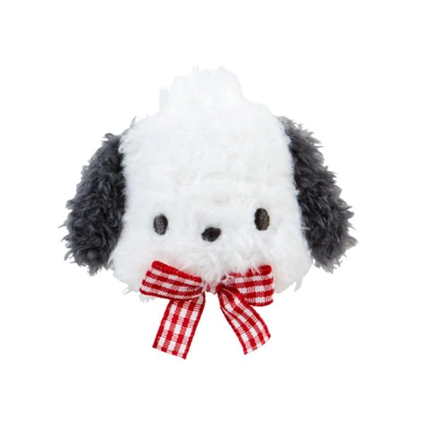 Japan Sanrio - Pochacco Fluffy Face-Shaped Hair Clip Fashion