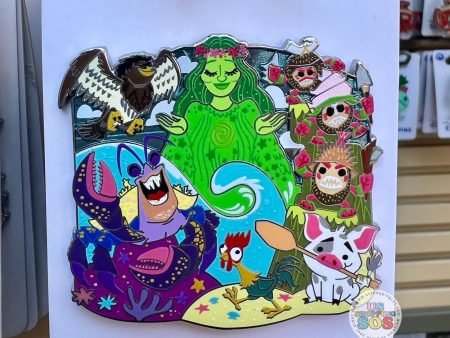 DLR WDW - Moana Supporting Cast Pin Online