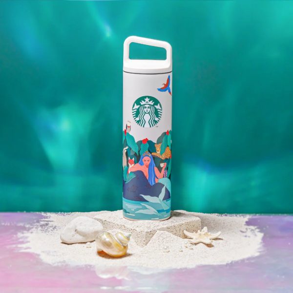 Starbucks Hong Kong - Guardian of the Sacred Island Collection x SIREN N WOOLAND GUARDIAN STAINLESS STEEL TUMBLER 20OZ Discount