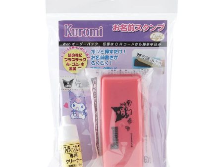 Japan Sanrio - Kuromi Name Stamp Light Online Sale