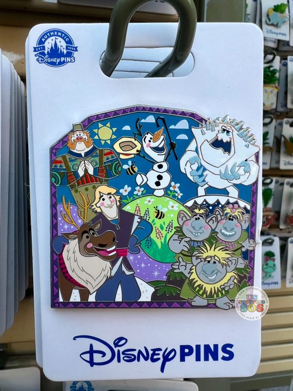 DLR WDW - Frozen Supporting Cast Pin on Sale