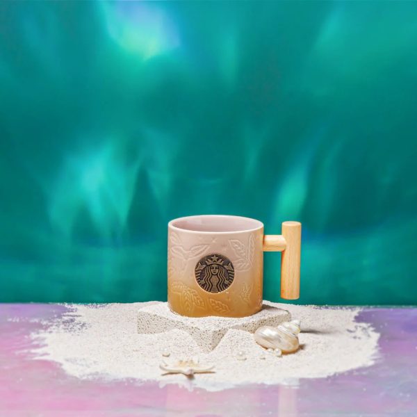 Starbucks Hong Kong - Guardian of the Sacred Island Collection x WOODLAND OMBRE WITH WOOD HANDLE MUG 14OZ Sale