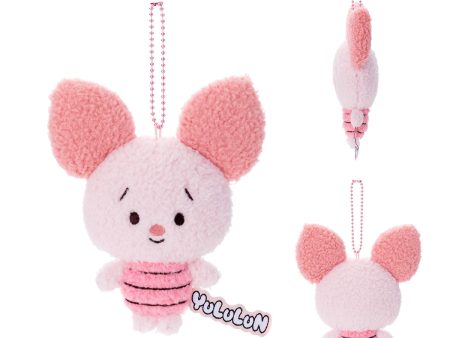 Japan Exclusive - Piglet  YULULUN Fluffy!  Plush Keychain (Release Date: Aug 25, 2024) For Sale