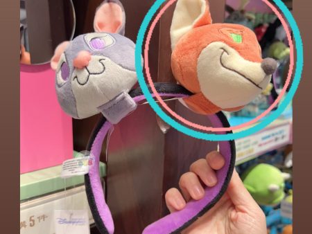 HKDL - Create Your Own Headband - Zootopia Nick Wilde Headband Plush For Cheap