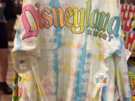 DLR - Disney Eats Snacks - Spirit Jersey  Disneyland Resort  Mickey Shaved Ice Tie-Dye Pullover (Adult) Sale