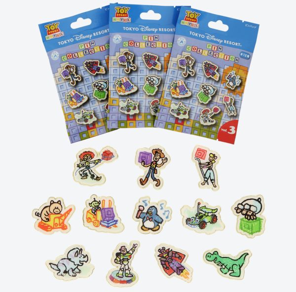 TDR - Toy Story Mystery Pin Bag (Release Date: Aug 8, 2024) Hot on Sale