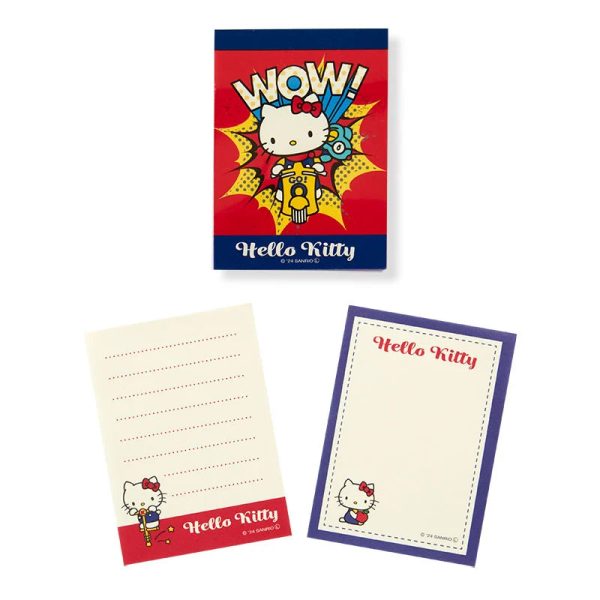 Japan Sanrio - Hello Kitty  Mini Memo Pad (Vintage Retro) Online now