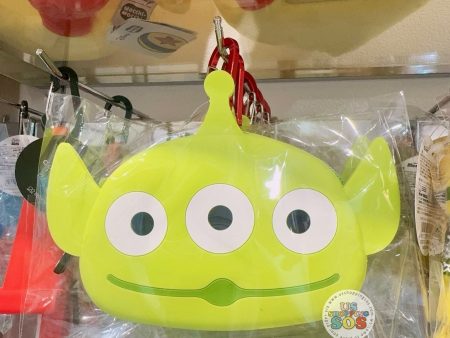 Japan Sunstar Stationary - Toy Story Alien Silicone Pouch with Carabiner on Sale