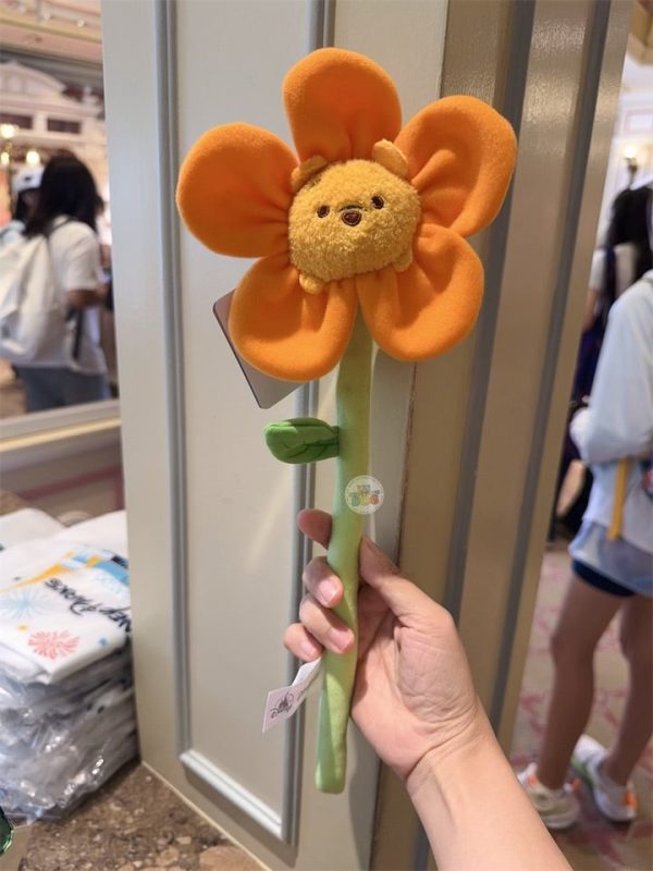 HKDL - Winnie the Pooh Flower Bendable Plush Online Sale