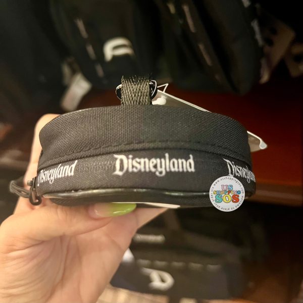 DLR - Disneyland Mickey Victory Hand Black Round Coin Pouch For Cheap