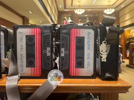 DLR WDW - Marvel Guardians of the Galaxy - Awesome Mix Vol. 1 Tape Crossbody Bag For Cheap