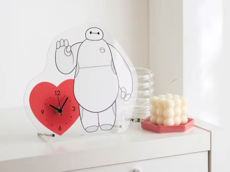 JP x BM - Big Hero 6 Baymax Acrylic Table Clock For Cheap