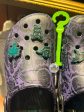 DLR WDW - Haunted Mansion - Crocs Purple Wallpaper with Charm Classic Clog (Adult) Online Sale