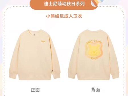 SHDS - Autumn Sprouts Cute Collection x Winnie the Pooh Sweatshirt for Adults on Sale