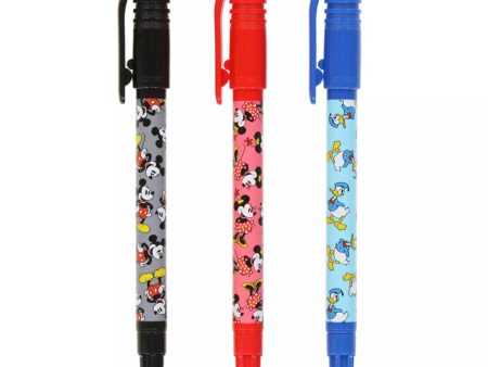 TDR - Mickey Mouse, Minnie Mouse & Donald Duck Oil-Based (Twin Marker) Pens Set (Relase Date: July 18, 2024) Hot on Sale