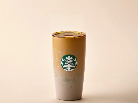 Starbucks Hong Kong - Guardian of the Sacred Island Collection x GUARDIAN OF SACRED ISLAND STAINLESS STEEL TUMBLER 16OZ Online Hot Sale