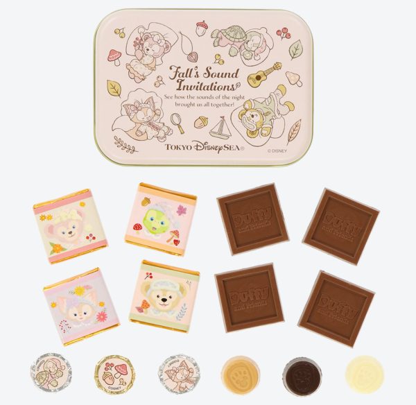 TDR - Duffy & Friends  Fall s Sound Invitation  Collection x Assorted Chocolate Box Set (Release Date: Aug 28, 2024) Sale