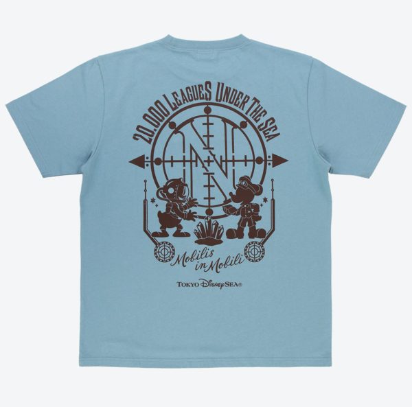 TDR - 23rd Anniversary of Tokyo Disney Sea Collection x  Mickey Mouse & Donald Duck T Shirt for Adults (Release Date: Sept 4, 2024) Supply