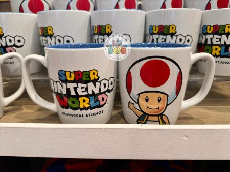 Universal Studios - Super Nintendo World - Toad Big Face Ceramic Mug For Cheap