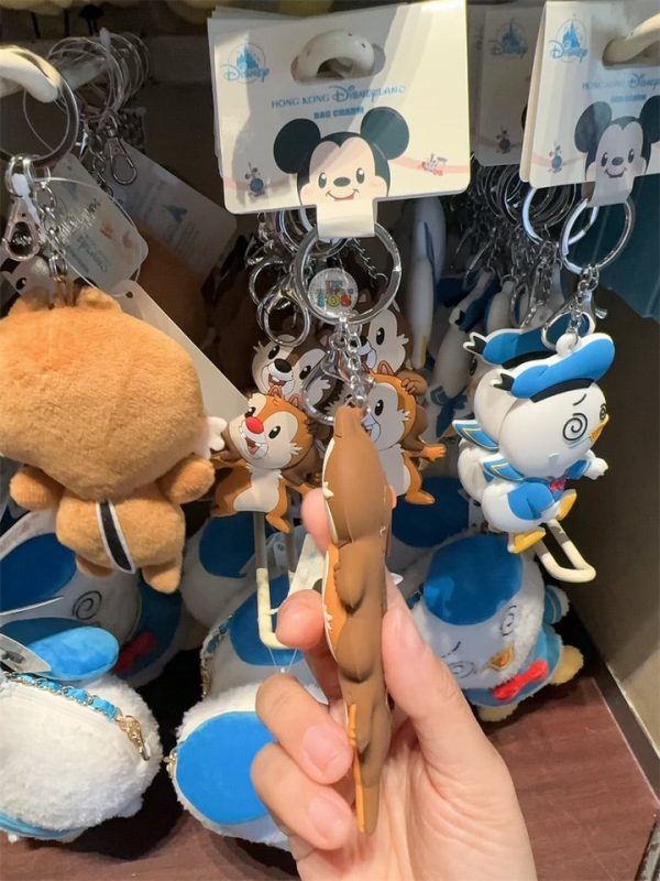 HKDL - Happy Days in Hong Kong Disneyland x Chip & Dale Bag Charm with Pocket Sale