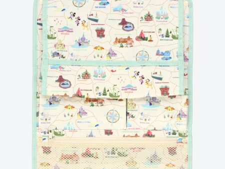 TDR - Tokyo Disney Resort  Park Map Motif  Collection - Storage Bag (Release Date: July 11, 2024) Online Hot Sale