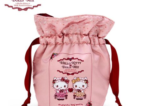 Japan Sanrio - Hello Kitty DOLLY Drawstring Bag (Color: Pink) Fashion