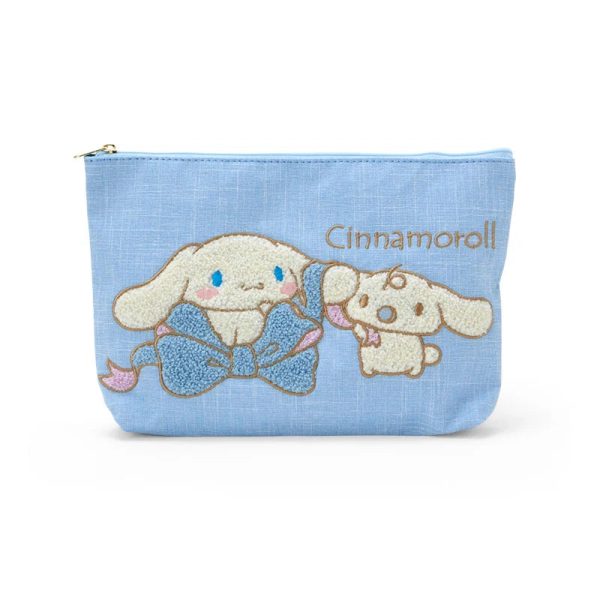 Japan Sanrio -  Cinnamoroll Sagara Embroidery Pouch Online now