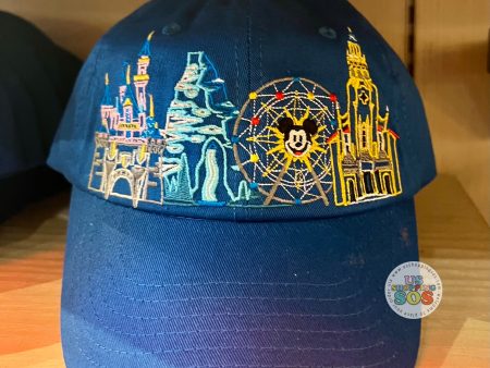 DLR - Disney Parks Icon - “Disneyland Resort” Attraction Icon Baseball Cap Online Sale