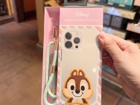 HKDL - Chip Phone Strap with Patch Online now