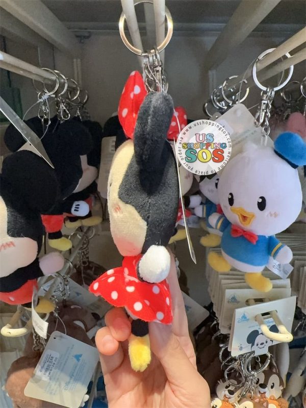 HKDL - Happy Days in Hong Kong Disneyland x Minnie Mouse Plush Keychain For Cheap