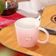 Starbucks China - 🦙 Alpaca Paradise 2024 - 3S. Ombré Embossed Arc Lines Ceramic Mug 360ml Online Sale