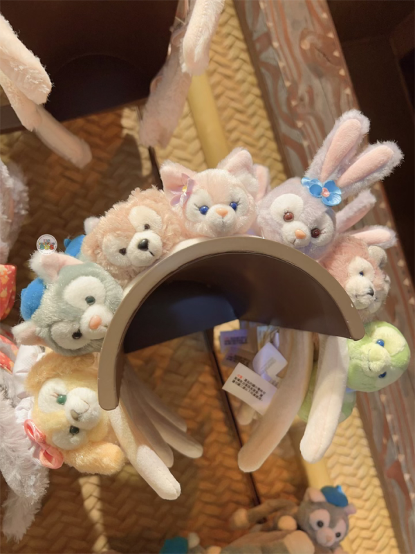 On Hand!! HKDL - Duffy & Friends Plushy Headband (includes 7 Friends) Discount