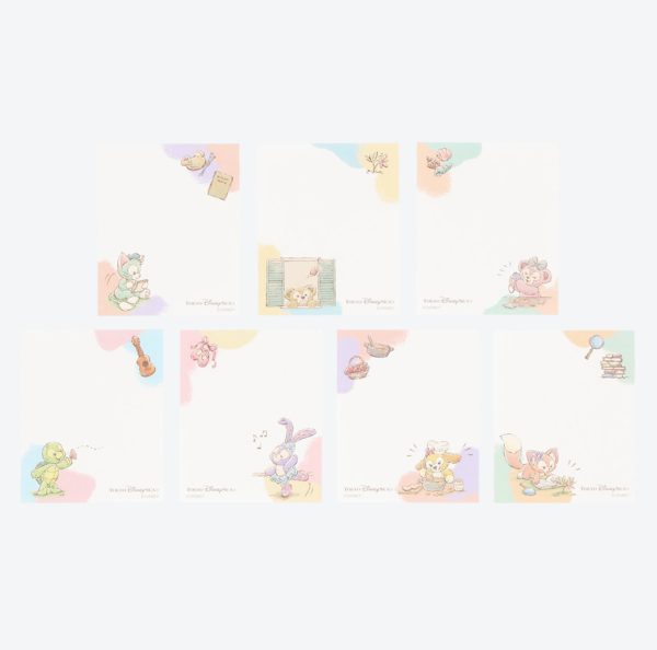 TDR - Duffy & Friends  Where Smiles Grow  Collection x Memo Set (Release Date: July 1, 2024) Supply