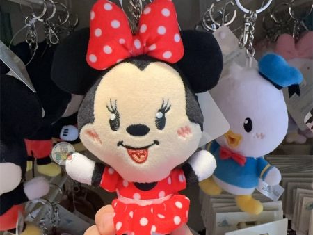 HKDL - Happy Days in Hong Kong Disneyland x Minnie Mouse Plush Keychain For Cheap