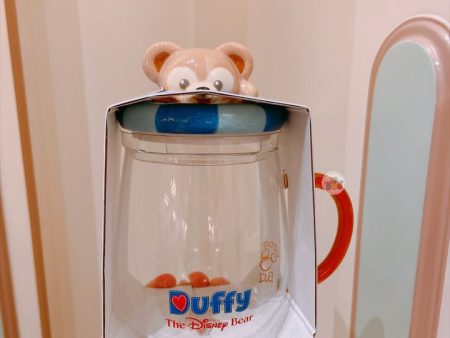 SHDL - Duffy Glass Coffee Mug with Lid Fashion