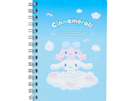 Japan Sanrio - Cinnamoroll A6 Spiral Notebook For Sale