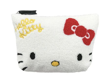 Japan Sanrio -  Hello Kitty Sagara Embroidery Pouch (Face) Sale