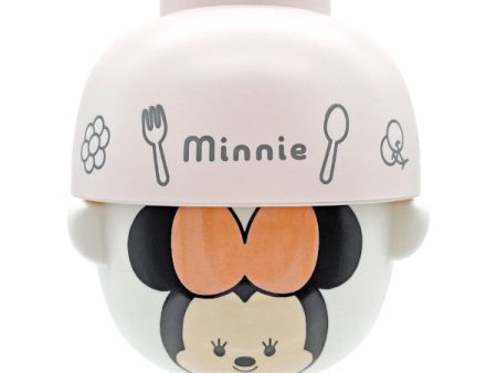 Japan Exclusive - Minnie Mouse  Yururun  Rice & Soup Bowls Set Cheap