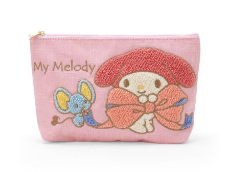 Japan Sanrio -  My Melody Sagara Embroidery Pouch on Sale