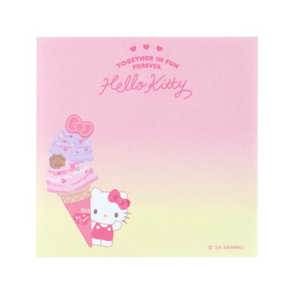 Japan Sanrio - Hello Kitty Memo (Ice-Cream Party) Online