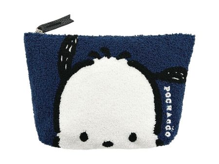 Japan Sanrio -  Pochacco Sagara Embroidery Pouch (Face) Supply