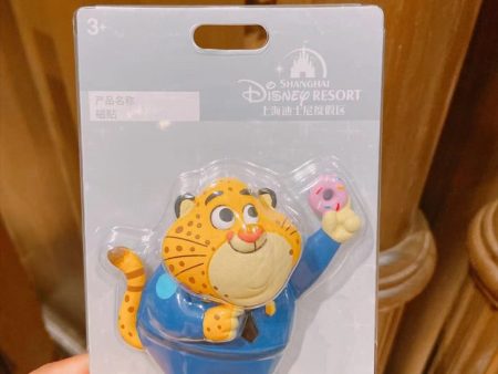 SHDL - Officer Clawhauser with Spring Behind the back Magnet Online Hot Sale