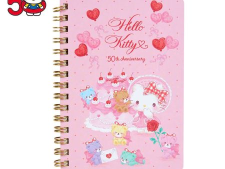 Japan Sanrio - Hello Kitty A6 Spiral Notebook Hot on Sale