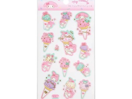 Japan Sanrio - My Melody Tracing Paper Stickers (Ice-Cream Party) (Copy) Cheap