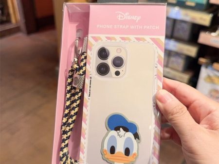 HKDL - Donald Duck Phone Strap with Patch Online Hot Sale