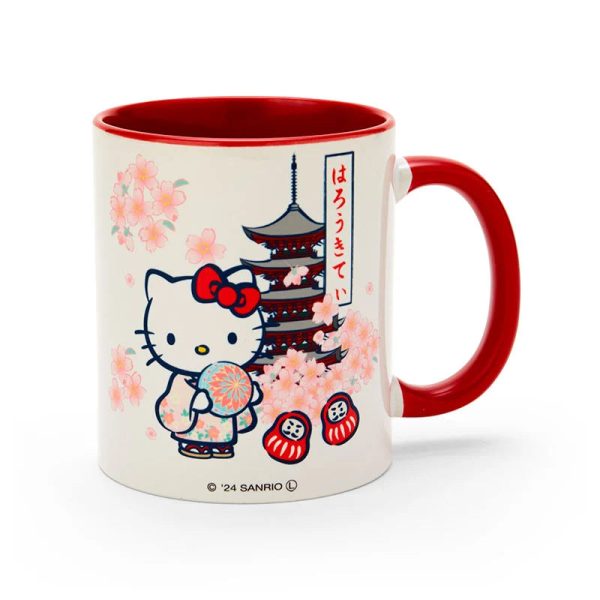 Japan Sanrio - Hello Kitty Mug (Kimono) on Sale