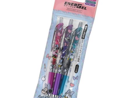 On Hand!!! JDS - Pentel Energel 0.5 mm x Minnie Mouse & Daisy Duck Fashion