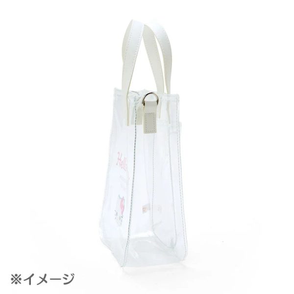 Japan Sanrio -  Kuromi Clear Handbag with Shoulder Strap Online